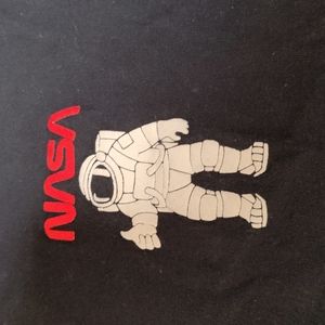 NASA "Thumbs Up" Black L tee